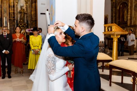 Novia Iglesia La Algaba Boda Entrada